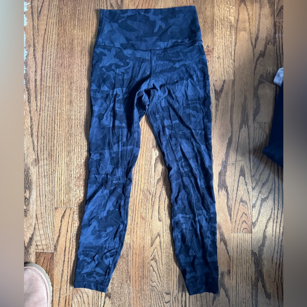 Lululemon 7/8 align leggings black camo